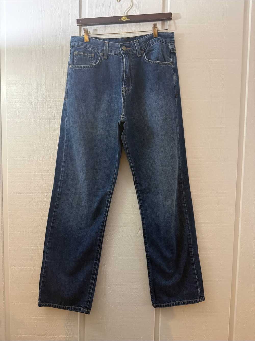 Calvin Klein Dark Blue Straight Jeans Sz 30